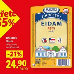 Lidl Jihočeský eidam nabídka