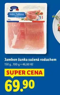 Lidl Jambon šunka sušená vzduchem nabídka