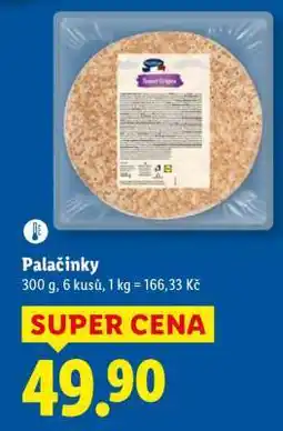 Lidl Palačinky nabídka