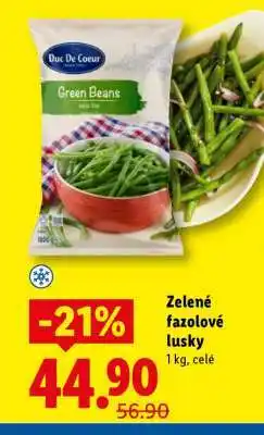 Lidl ZELENÉ FAZOLOVÉ LUSKY nabídka