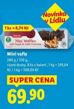 Lidl Mini vafle nabídka