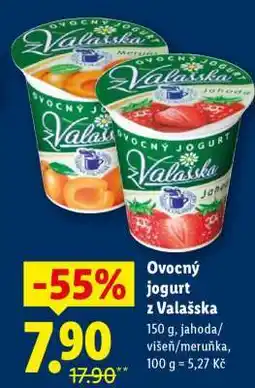 Lidl OVOCNÝ JOGURT Z VALAŠSKA nabídka