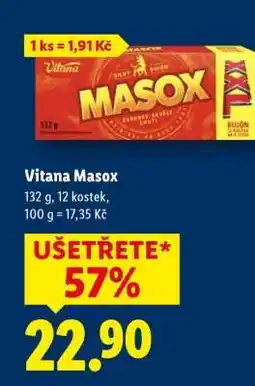 Lidl Vitana Masox nabídka
