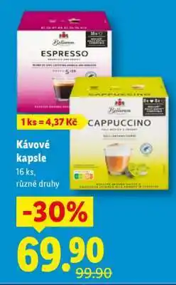 Lidl Kávové kapsle nabídka