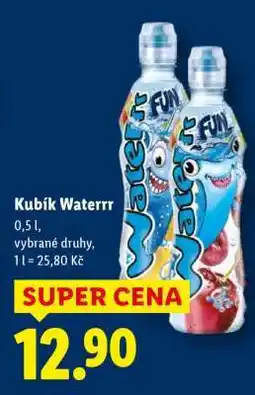 Lidl Kubík Waterrr nabídka