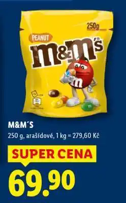 Lidl M&M‘s nabídka