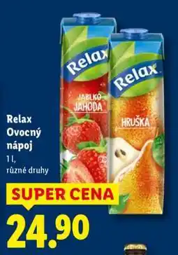 Lidl RELAX ovocný nápoj nabídka
