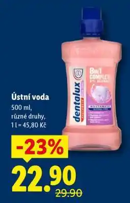 Lidl Ústní voda nabídka