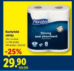 Lidl Floraly's Kuchyňské utěrky nabídka