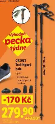 Lidl CRIVIT TREKINGOVÉ HOLE nabídka