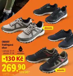 Lidl CRIVIT Trekingová obuv nabídka