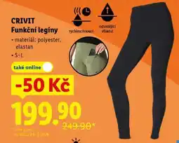 Lidl Crivit FUNKČNÍ LEGÍNY nabídka