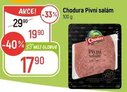 Globus Chodura Pivní salám nabídka