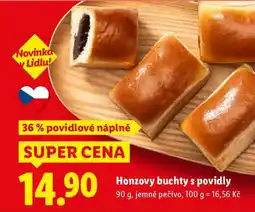Lidl Honzovy buchty s povidly nabídka