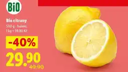 Lidl BIO citróny nabídka