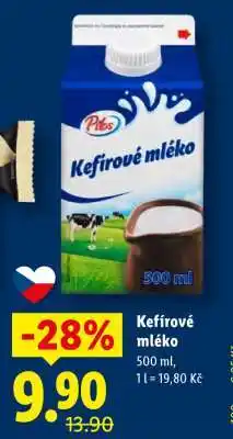 Lidl Kefírové mléko nabídka