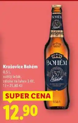 Lidl Krušovice Bohém nabídka