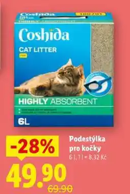 Lidl PODESTÝLKA PRO KOČKY nabídka
