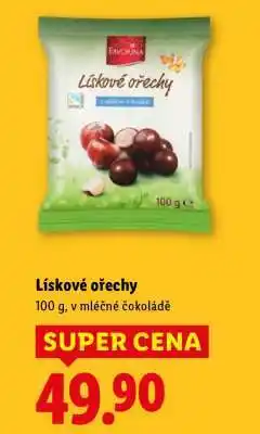 Lidl Lískové ořechy nabídka