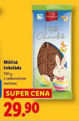 Lidl MLÉČNÁ ČOKOLÁDA nabídka
