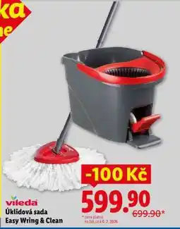 Lidl Vileda Úklidová sada Easy Wring & Clean nabídka