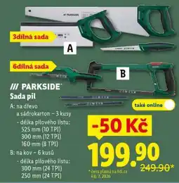 Lidl PARKSIDE Sada pil nabídka