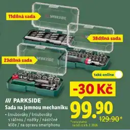 Lidl PARKSIDE Sada na jemnou mechaniku nabídka