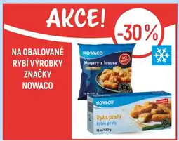 Globus Na obalované rybí výrobky značky nowaco nabídka