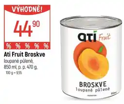 Globus Ati Fruit Broskve loupané půlené nabídka