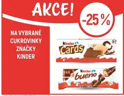 Globus NA VYBRANÉ CUKROVINKY ZNAČKY KINDER nabídka