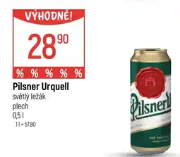 Globus Pilsner Urquell světlý ležák nabídka