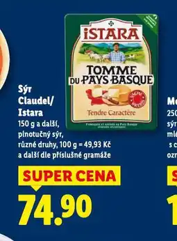 Lidl Sýr claudel nabídka