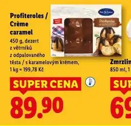 Lidl Créme caramel nabídka