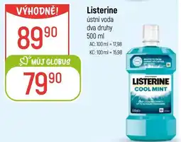 Globus Listerine nabídka
