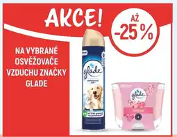 Globus Na vybrané osvěžovače vzduchu značky Glade nabídka