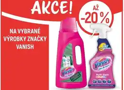 Globus Na vybrané výrobky značky Vanish nabídka