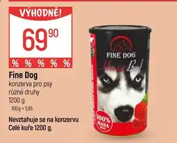 Globus Fine Dog konzerva pro psy nabídka