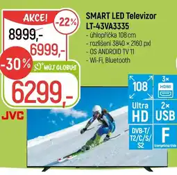 Globus SMART LED Televizor LT-43VA3335 nabídka