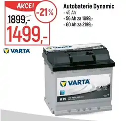 Globus VARTA Autobaterie Dynamic nabídka