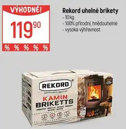 Globus Rekord uhelné brikety nabídka