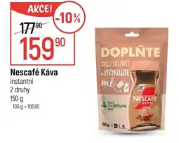 Globus Nescafé Káva nabídka