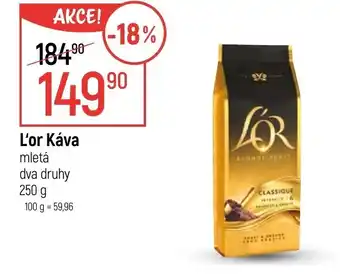 Globus L'or Káva nabídka