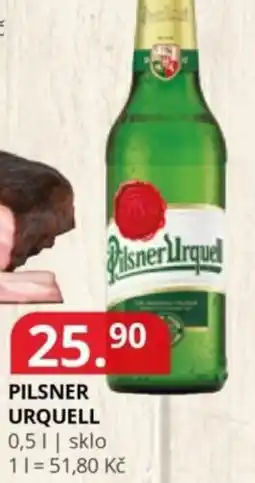 Potraviny CZ Pilsner Urquell nabídka