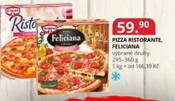 Potraviny CZ Dr.Oetker Pizza ristorante, feliciana nabídka