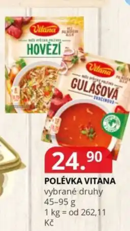 Potraviny CZ Polévka Vitana nabídka