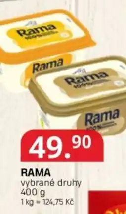Potraviny CZ Rama nabídka