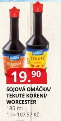 Potraviny CZ Sojová omáčka/ tekuté koření/ worcester nabídka