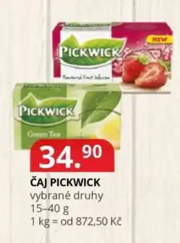 Potraviny CZ Čaj pickwick nabídka
