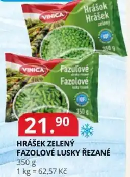 Potraviny CZ VINICA Hrášek zelený fazolové lusky řezané nabídka