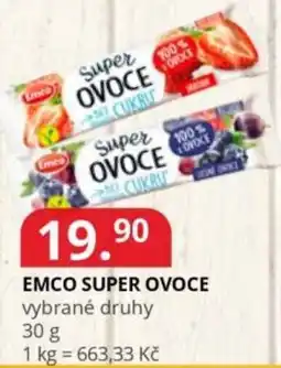 Potraviny CZ Emco super ovoce nabídka